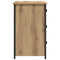 vidaXL Artisan Oak Bedside Tables Artisan Oak Engineered Wood Compact