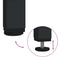 vidaXL Bedside Cabinet 2 pcs Black oak Iron and particle board
