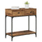 vidaXL Console Table Old Wood 75x34.5x75 cm Engineered Wood