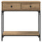vidaXL Console Table Artisan oak 75 x 34.5 x 75 cm Engineered wood