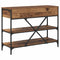 vidaXL Console Table Old Wood 100x34.5x75 cm Engineered Wood