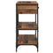 vidaXL Console Table Old Wood 100x34.5x75 cm Engineered Wood
