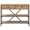 vidaXL Console Table Artisan Oak 100x34.5x75 cm Engineered Wood