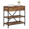 vidaXL Console Table Old Wood 75x34.5x75 cm Engineered Wood