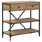 vidaXL Console Table Artisan Oak 75x34.5x75 cm Engineered Wood