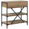 vidaXL Console Table Artisan Oak 75x34.5x75 cm Engineered Wood