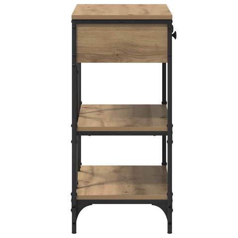 vidaXL Console Table Artisan Oak 75x34.5x75 cm Engineered Wood