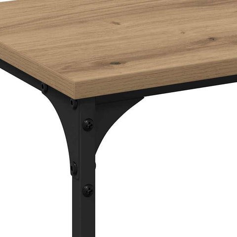 vidaXL Console Table Artisan Oak 200x29x75 cm Engineered Wood