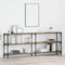 vidaXL Console Table Artisan Oak 200x29x75 cm Engineered Wood