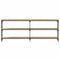 vidaXL Console Table Artisan Oak 200x29x75 cm Engineered Wood