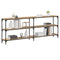 vidaXL Console Table Artisan Oak 200x29x75 cm Engineered Wood