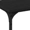 vidaXL Console Table Black Oak 200x29x75 cm Engineered Wood