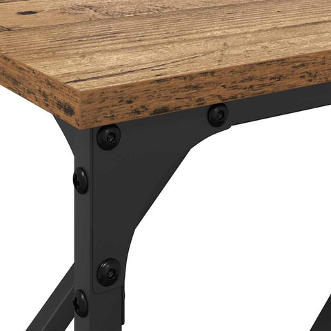 vidaXL Console Table Old Wood 180x23x75 cm Engineered Wood