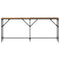 vidaXL Console Table Old Wood 180x23x75 cm Engineered Wood