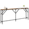 vidaXL Console Table Old Wood 180x23x75 cm Engineered Wood