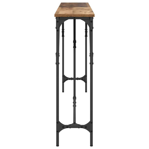vidaXL Console Table Old Wood 180x23x75 cm Engineered Wood