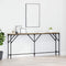 vidaXL Console Table Artisan Oak 180x23x75 cm Engineered Wood