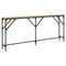 vidaXL Console Table Artisan Oak 180x23x75 cm Engineered Wood