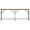 vidaXL Console Table Artisan Oak 180x23x75 cm Engineered Wood