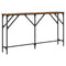 vidaXL Console Table Old Wood 140x23x75 cm Engineered Wood