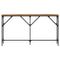 vidaXL Console Table Old Wood 140x23x75 cm Engineered Wood