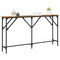 vidaXL Console Table Old Wood 140x23x75 cm Engineered Wood