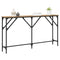 vidaXL Console Table Artisan Oak 140x23x75 cm Engineered Wood