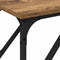 vidaXL Console Table Old Wood 200x29x75 cm Engineered Wood