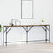 vidaXL Console Table Old Wood 200x29x75 cm Engineered Wood