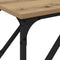 vidaXL Console Table Artisan Oak 200x29x75 cm Engineered Wood
