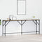 vidaXL Console Table Artisan Oak 200x29x75 cm Engineered Wood