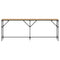 vidaXL Console Table Artisan Oak 200x29x75 cm Engineered Wood