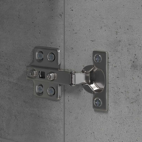 vidaXL Kitchen Cabinet with Door Grey 35 x 50 x 180 cm Engineered wood