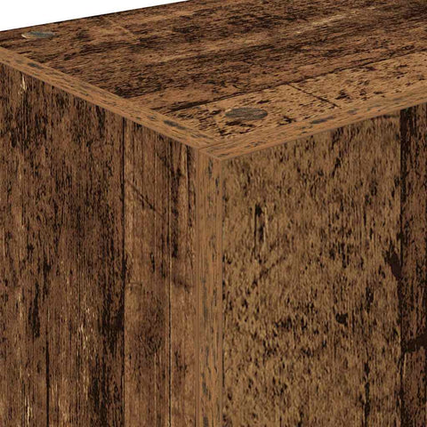 vidaXL Kitchen Cabinet with Drawer with Shelf with Storage with Door Old wood Engineered wood