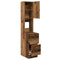vidaXL Kitchen Cabinet with Drawer with Shelf with Storage with Door Old wood Engineered wood