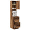 vidaXL Kitchen Cabinet with Drawer with Shelf with Storage with Door Old wood Engineered wood