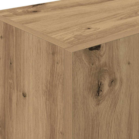 vidaXL Kitchen Cabinet with Drawer with Shelf with Storage with Door Artisan oak Engineered wood