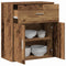 vidaXL Sideboard with Drawer with Shelf with Storage with Door Old wood 60 x 31 x 70 cm Engineered wood