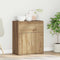 vidaXL Sideboard Artisan oak 60 x 31 x 70 cm Engineered wood