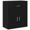 vidaXL Sideboard with Drawer with Shelf Black oak 60 x 31 x 70 cm Engineered wood