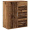 vidaXL Sideboard with Drawer with Shelf with Storage with Door Old wood 60 x 31 x 70 cm Engineered wood