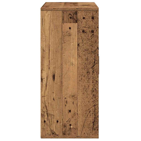 vidaXL Sideboard with Drawer with Shelf with Storage with Door Old wood 60 x 31 x 70 cm Engineered wood