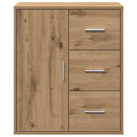 vidaXL Sideboard Artisan oak 60 x 31 x 70 cm Engineered wood