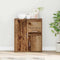 vidaXL Sideboard with Drawer with Shelf with Storage with Door Old wood 60 x 31 x 70 cm Engineered wood