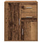 vidaXL Sideboard with Drawer with Shelf with Storage with Door Old wood 60 x 31 x 70 cm Engineered wood