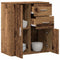 vidaXL Sideboard with Drawer with Shelf with Storage with Door Old wood 60 x 31 x 70 cm Engineered wood