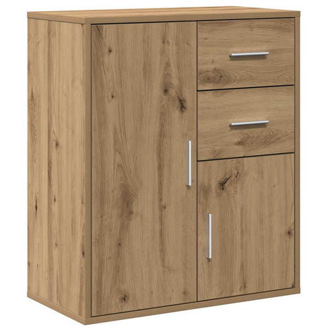 vidaXL Sideboard Artisan oak 60 x 31 x 70 cm Engineered wood