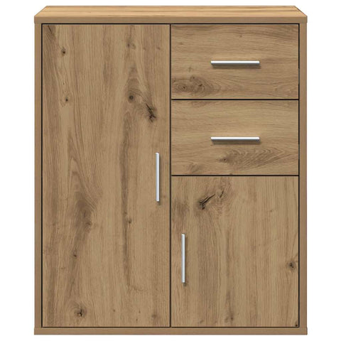 vidaXL Sideboard Artisan oak 60 x 31 x 70 cm Engineered wood