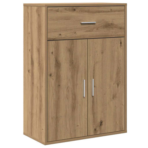 vidaXL Sideboard with Drawer with Shelf with Storage with Door Artisan oak Engineered wood