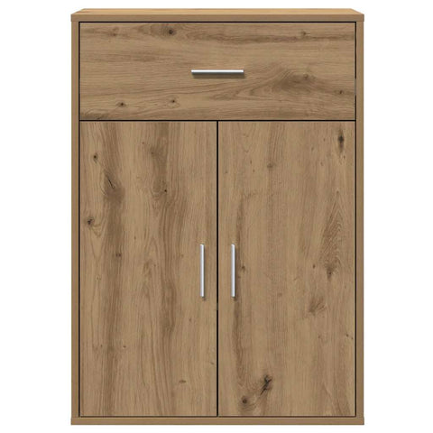 vidaXL Sideboard with Drawer with Shelf with Storage with Door Artisan oak Engineered wood
